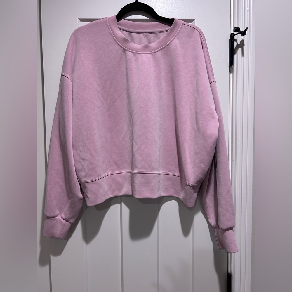 Lululemon Pink Crewneck Sweatshirt